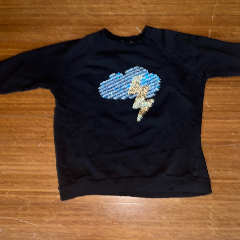 Black storm cloud hoodie
